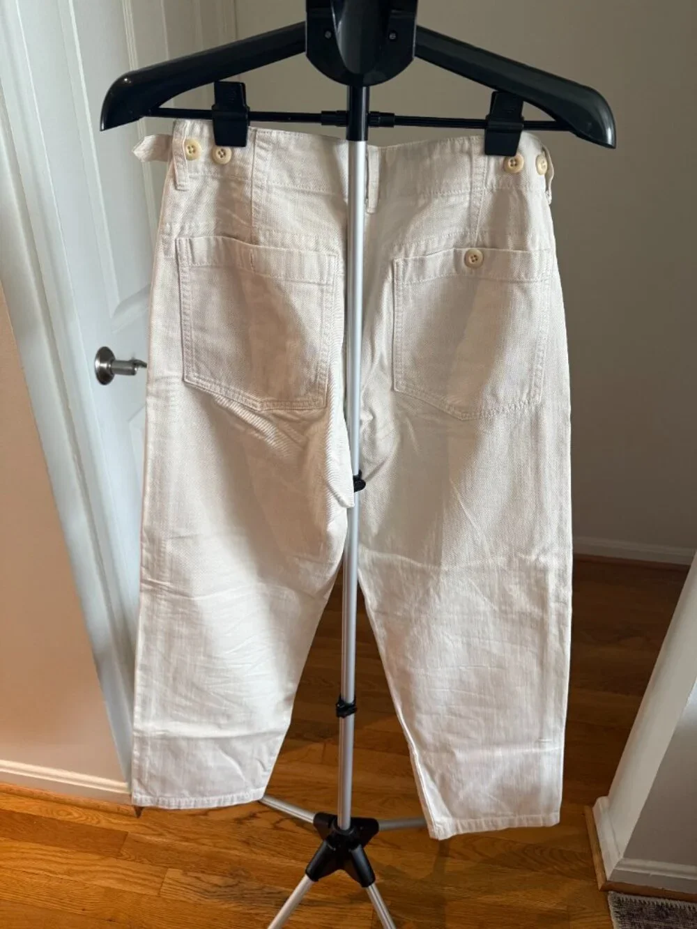 Madewell cream utility trousers - 28x32